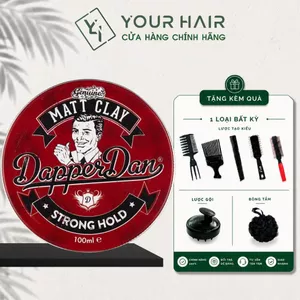 Sáp vuốt tóc Dapper Dan Matt Clay - 100ml