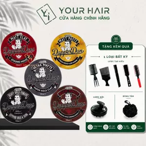 Sáp tạo kiểu Dapper Dan - 100ml | Heavy Hold - Matt Clay - Ultra Matte Clay - Deluxe - Matte Paste