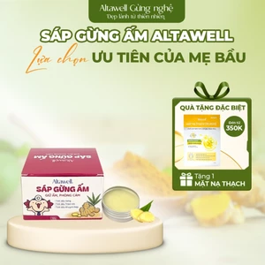 Sáp Gừng Ấm Altawell Dùng Được cho Bé 0M+