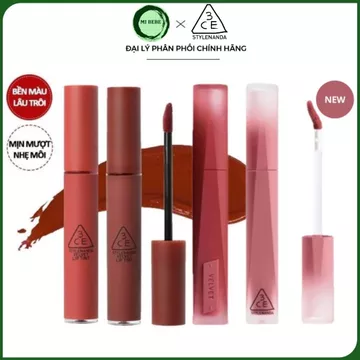 Son Kem 3CE Velvet Lip Tint Mịn Mướt Lên Màu Chuẩn Nhập Khẩu Chính Hãng 4g - Mibebe