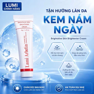 Kem Ngày Lumi Arbutin Dưỡng Trắng Da Mờ Thâm Nám, Cấp Ẩm Sâu, Ngừa Mụn, Làm Nền Nhẹ
