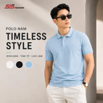 [XẢ HÀNG ĐỢT CUỐI] Áo Polo Cotton Nam Cổ Điển 5S FASHION Phom Regular Fit M0APC26107 — ảnh 1