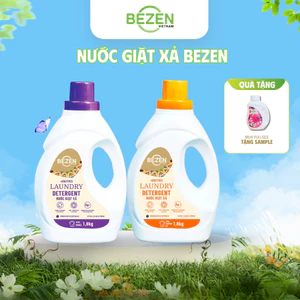 Nước Giặt Xả Quần Áo BEZEN Thơm Lâu, Mềm Vải, Sạch Sâu, Kháng Khuẩn