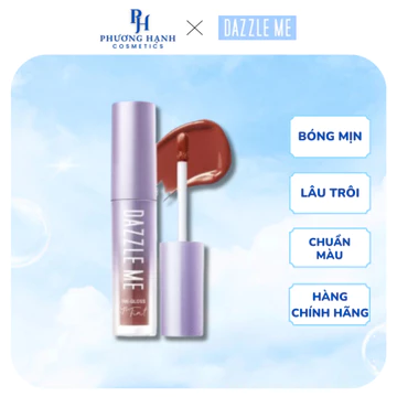 Son Tint Bóng DAZZLE ME Ink-Gloss Lip Tint Căng Bóng, Son Tint Dưỡng Ẩm Bền Màu Mọng Nước, Mỏng Nhẹ 2.5ml