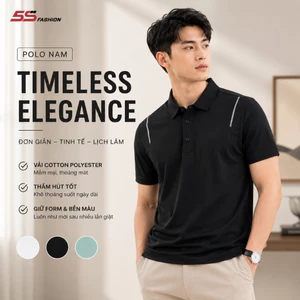 Áo Polo Nam Lịch Lãm 5S FASHION Phom Slim Fit Đơn Giản M0APC26012