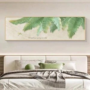 Tranh Treo Phòng Ngủ Hoa Lá Nhẹ Nhàng Luxuy Tropical Nghệ Thuật Cao Cấp Sang Trọng - Tranh Treo Đầu Giường Nhiều Mẫu