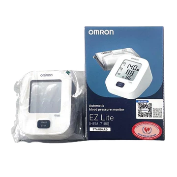huyết áp bắp tay omron 7180 (tặng kèm bộ đổi nguồn)