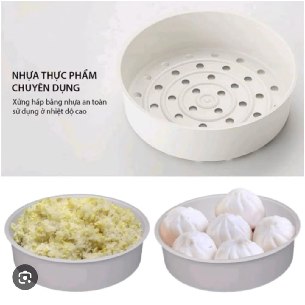 Khay Hấp Thức Ăn Nồi Cơm Điện, Xửng Hấp 1L 1L2 1L8 An Toàn Chịu Nhiệt Độ Cao | BigBuy360 - bigbuy360.vn