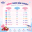 Bỉm Quần Youli Tý Quậy tinh chất lựu đỏ đủ size S đến 3X