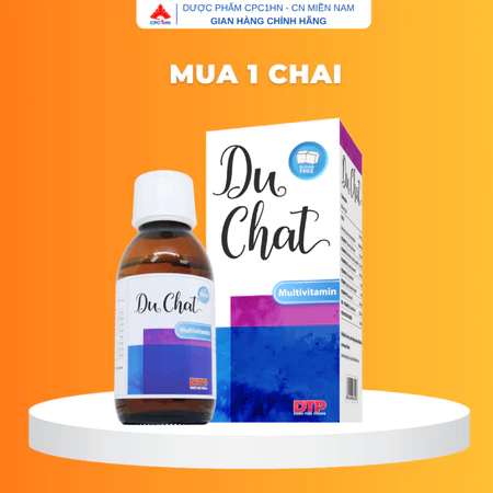 Siro Ăn Ngon Duchat - 3 Tác Động: Ăn Ngon, Ngủ Ngon, Hấp Thu Tốt - Hàng chính hãng CPC1HN