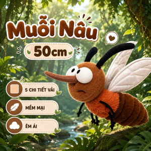 Gấu Bông Hình Con Muỗi 50cm, Con Muỗi Nhồi Bông Món Quà, Đồ Chơi Tặng Bạn Bè Và Người Thương Thú Vị