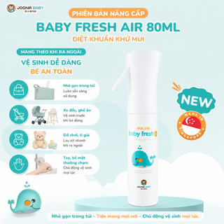 [80ml] Xịt Khử Khuẩn Baby Fresh Joona Baby Cho Bé - Chai Nhỏ Gọn Tiện Lợi Đi Học, Đi Chơi, Du Lịch
