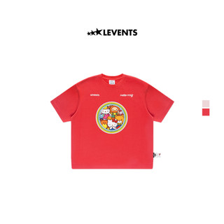 Levents® x Hello Kitty | Áo Thun Kitty's Family Semi-Oversized Tee 100% Cotton T-shirt
