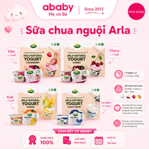 1 VỈ Sữa Chua Nguội Arla Natural Yogurt 6 Hộp Hỗ Trợ Tiêu Hóa