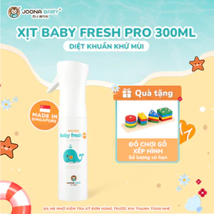 Xịt đa năng khử khuẩn,khử mùi đồ chơi, bình sữa, núm ti giả Baby Fresh Pro 300ml cho bé - Joona Baby