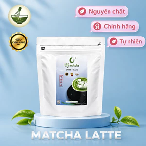 Bột trà xanh Matcha nguyên chất Latte Grade 100g - tặng 1 gói 10g