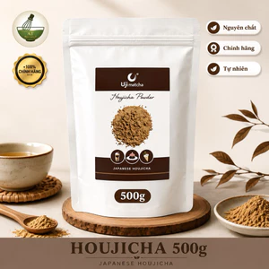 Bột Trà Rang Houjicha Nguyên chất 500g- tặng 1 túi 10g