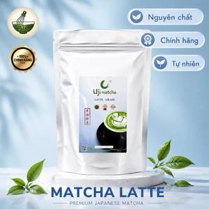 Bột trà xanh Matcha nguyên chất Latte Grade 500g- tặng 1 gói 10g