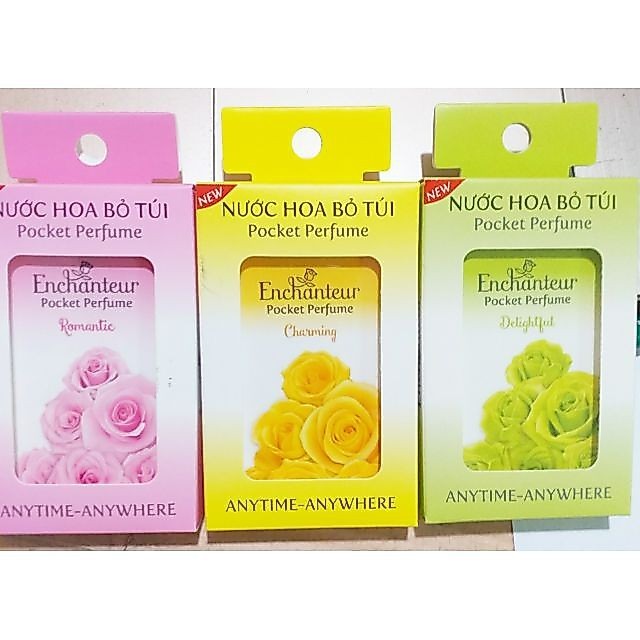 Nước hoa bỏ túi Enchanteur 18ml ( đủ mùi)