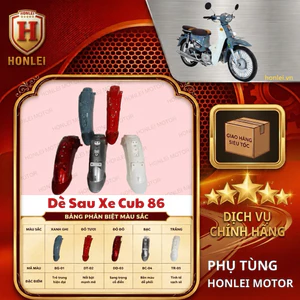 Dè Sau Xe Cub 86 Phụ Tùng Chất Lượng Cho Xe Cub 86 đời mới