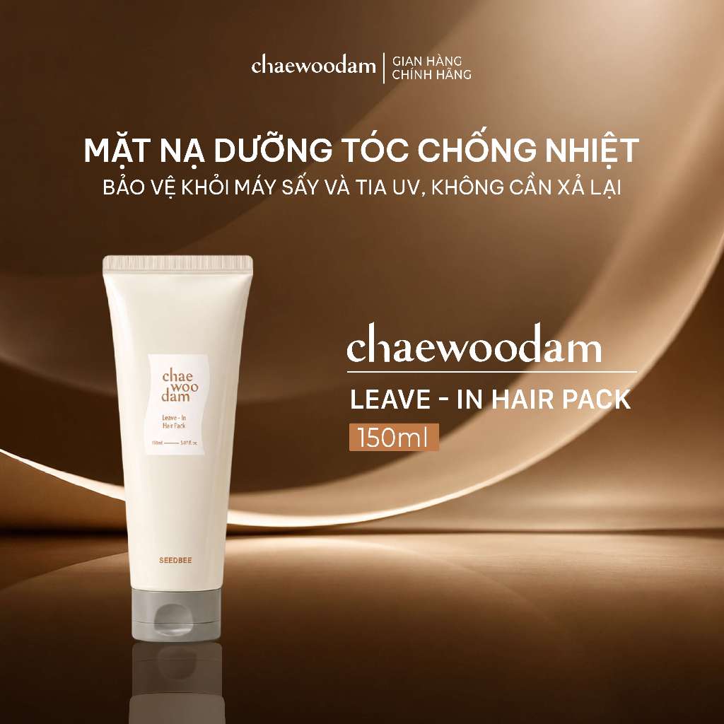 [CHAEWOODAM] Mặt Nạ Dưỡng Tóc Chống Nhiệt, Bảo Vệ Khỏi Máy Sấy Và Tia UV 150ml