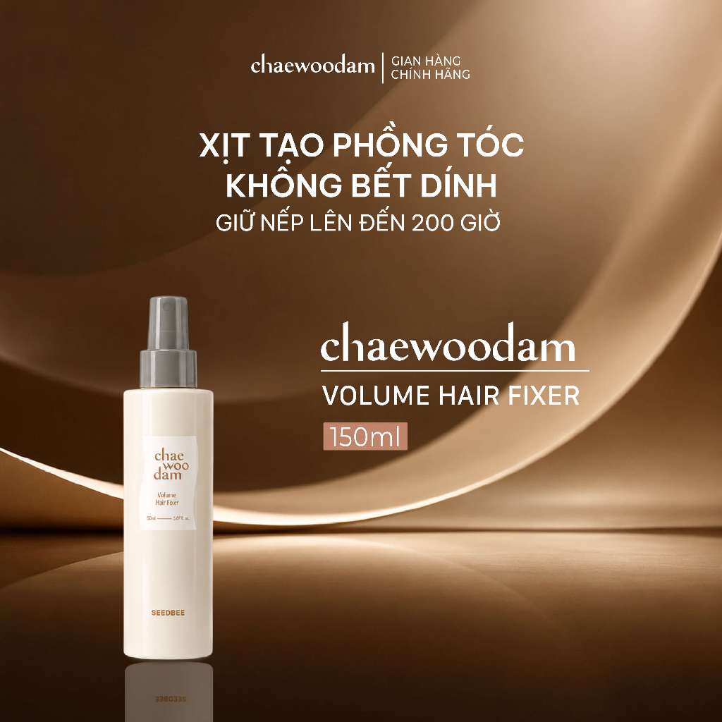 [CHAEWOODAM]  Xịt Tạo Phồng Tóc  Không Bết Dính, Giữ Nếp Lên Đến 200 Giờ 150ml