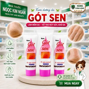 Kem Gót Sen Thái Dương – Hỗ Trợ Làm Mềm Da Gót Chân Khô Ráp, Nứt Nẻ - Tuýp 20g