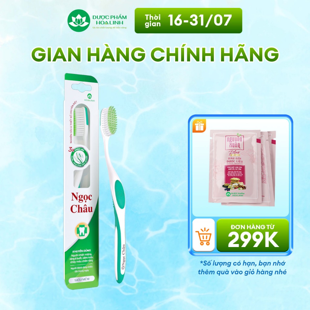Bàn chải đánh răng Ngọc Châu Siêu Mềm