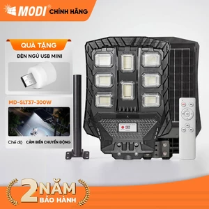 Đèn Năng Lượng Mặt Trời Liền Thể MODI SOLAR , Đèn Led Năng Lượng Mặt Trời Cảm Biến Ánh Sáng