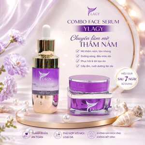 Kem Mờ Thân Nám Dưỡng Trắng Da YLAGY Phục Hồi, Cấp Ẩm, Chống Lão Hóa Bộ 2 Món