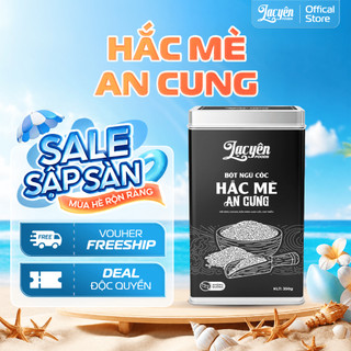 Bột Ngũ Cốc Hắc Mè An Cung Lạc Yên Foods   Từ Mè Đen & 6 Loại Hạt Tự Nhiên Dưỡng Tóc Uống Mỗi Ngày
