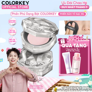 Phấn Phủ Bột Colorkey Kiềm Dầu 8g - Không Bị Flashback, Hạt Phấn Siêu Mịn, Mờ Lỗ Chân Lông, Lâu Trôi