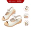 Sandal nữ đế xuồng quai ngang KOSU K-23460 mang nhẹ, chống thấm nước, cao 4cm, sản xuất tại Nhật