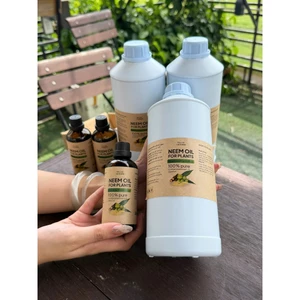 Dầu Neem Nguyên Chất 100% Cho Cây Trồng Dung Tích 100ml, 1 lít - Phòng Trừ Sâu Bệnh, Rệp Nhện Đỏ, Nấm Cho Cây