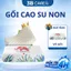 Gối cao su non công thái học ALOTA K26 giảm đau cổ vai gáy, gối công thái học lượn sóng, đàn hồi cao không xẹp lún