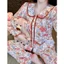 SET Bộ Tole Lanh Thiết kế Phúc Hưng Cổ Sen Tiểu thư phối dây nơ Tay dài Quần dài form gọn 40-65kg