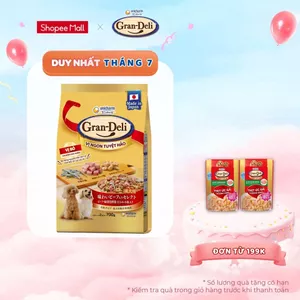 Thức ăn khô cho chó Gran Deli 700g/gói