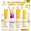 Kem Chống Nắng Nâng Tone, Kiềm Dầu, Không Thấm Nước SPF50+/PA+++ Cho Da Nhạy Cảm Tuýp 70ml