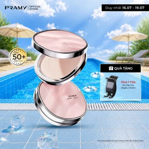 Phấn Chống Nắng PRAMY Trong Suốt Kiềm Dầu Mỏng Mịn SPF50 PRAMY Sheer Sunscreen Pressed Powder 7G