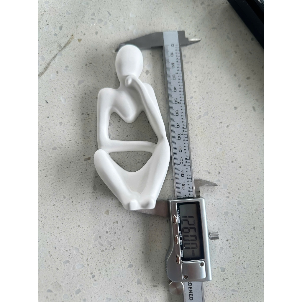 Bộ tượng nghệ thuật trừu tượng "Người Suy Tư" - Decor không gian sống tối giản | BigBuy360 - bigbuy360.vn