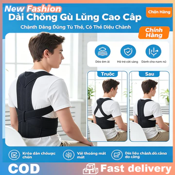 [Chính Hãng] Đai Chống Gù Lưng Cao Cấp Đai Đeo Chỉnh Dáng Chống Gù Có Thể Điều Chỉnh Cho Nam Và Nữ