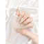 Nailbox [ Mã N53 ] Nail From Nhọn Dài Tone Nu Mắt Mèo - Thiết Kế Sang Trọng Với Chi Tiết Hoa Và Nơ