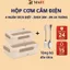 Hộp cơm cắm điện hâm nóng 3BMART H23 không dùng nước, hộp cơm giữ nhiệt cắm điện 4 ngăn tiện lợi