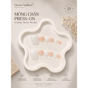 Nailbox [ Mã C06 ] Nail Chân Mix Màu - Thiết Kế Đa Màu Sắc Cho Nail Chân