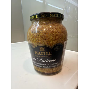 Mù Tạt Nguyên Hạt Maille 845g – Mustard hạt nguyên vị cay thơm Pháp