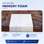 Ghế Bập Bênh Thư Giãn Đơn AN PHÁT Có Gác Chân Nệm Memory Foam Cao Cấp Hàng Việt Nam Điều Chỉnh 5 Cấp Độ — ảnh 6