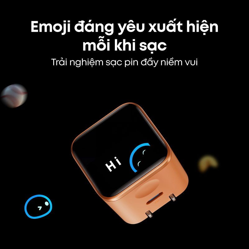 Củ Sạc Anker Nano 1C 45W | Màn Hình LED | Chân gập 180° | Sạc iPhone 15/16/17, Samsung, iPad - A121D | BH 18 tháng | BigBuy360 - bigbuy360.vn