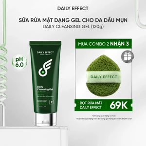 Sữa Rửa Mặt Dạng Gel Cho Da Dầu Mụn - DAILY EFFECT Daily Cleansing Gel (120g)