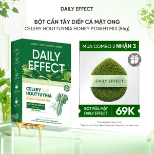 DAILY EFFECT Celery Houttuynia Honey Power Mix (Hộp 14 Gói x 4g)