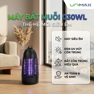 Đèn Bắt Muỗi & Côn Trùng Unimax UMKV-030WL 3W Ánh Sáng Xanh, An Toàn, Tiết Kiệm Điện, BH 1 Năm